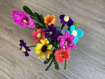 Prachtig boeket bloemen handgemaakt zomer bloemen  beschikbaar voor biedingen