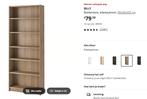 Bookcase BILLY IKEA, Ophalen, Zo goed als nieuw