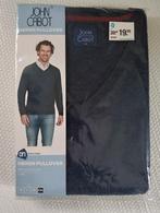 Nieuwe John Cabot Heren Pullover XXL, donkerblauw. Nieuw., Blauw, Nieuw, Overige maten, Ophalen of Verzenden
