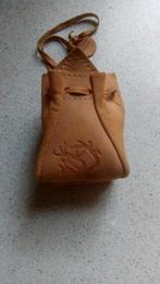 pouch of buidel van leer, Ophalen of Verzenden, Nieuw, Leer