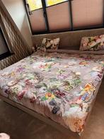 Essenza Fleur Taupe Dekbedovertrek 240 x 220, Gebruikt, Bruin, Dekbedovertrek, Tweepersoons