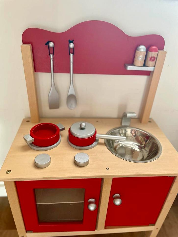 Speelkeuken - in zeer goede staat, Kinderen en Baby's, Speelgoed | Speelkeukens, Zo goed als nieuw, Speelkeuken, Hout, Ophalen