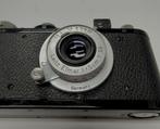 Leica 1 + 50mm 3.5 Elmar black paint GoedeStaat 1 Jaar Garan, Audio, Tv en Foto, Fotocamera's Analoog, Spiegelreflex, T, Leica