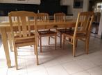 te koop, Huis en Inrichting, Tafels | Eettafels, Ophalen, Gebruikt, 100 tot 150 cm, Vijf personen of meer