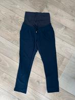 Zwangerschapsbroek Esmara S/M donkerblauw, Blauw, Maat 36 (S), Gedragen, Broek of Spijkerbroek