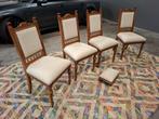 Vintage Henrideux stoel stoelen 4 delig Izgst! Zie omsch,, Ophalen, Gebruikt, Vier