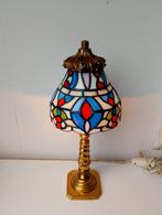 Vintage Tiffany Stijl Tafellamp, Ophalen of Verzenden