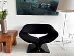 Artifort Pierre Paulin stoel (The Ribbon), Huis en Inrichting, Stoelen, Ophalen, Hout, Gebruikt, Zwart
