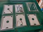 fotolijsten van glas 6 stuks, Ophalen of Verzenden, 'T Olde Gre-j, Info@toldegrej.nl, Endepoelstraat 20f Didam