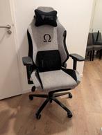 Secretlab OMEGA 2020 SoftWeave - Cookies & Cream, Huis en Inrichting, Bureaustoelen, Ophalen, Zo goed als nieuw, Grijs, Gaming bureaustoel