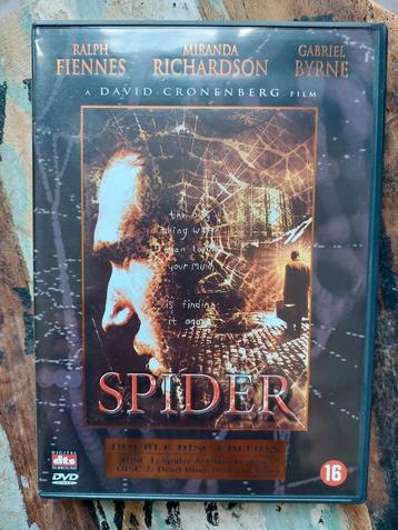 2 DVD-HORROR/THRILLER-SPIDER & DEAD RINGERS  beschikbaar voor biedingen
