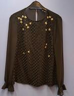 Ted Baker zwarte feestelijke top goudkleurige kralen S 44212, Kleding | Dames, Tops, ., Zwart, Ted Baker, Ophalen of Verzenden