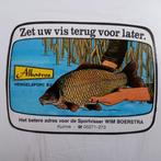 Leuke sticker.   Albatros sportvisser., Watersport en Boten, Hengelsport | Roofvissen, Ophalen of Verzenden, Zo goed als nieuw