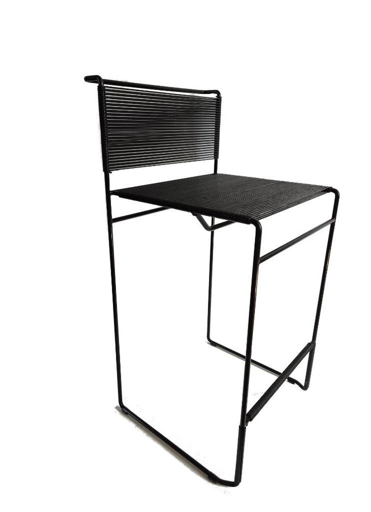 Fantastische vintage Fly -Line Belotti design barkruk stool, Huis en Inrichting, Barkrukken, Gebruikt, 90 cm of meer, Kunststof