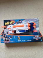 Nerf N-Strike Splitstrike blauw / wit met 8 darts, Ophalen of Verzenden, Nieuw