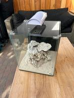 Nano cube zee aquarium 60 liter, Dieren en Toebehoren, Vissen | Aquaria en Toebehoren, Ophalen, Zo goed als nieuw, Leeg aquarium