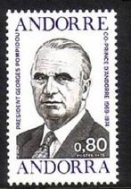 18-04 Frans Andorra MI 270 postfris, Postzegels en Munten, Postzegels | Europa | Overig, Ophalen of Verzenden, Overige landen