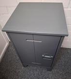 Wood antraciet nachtkastjes te koop! Als nieuw!, Huis en Inrichting, Kasten | Lockerkasten, Ophalen of Verzenden, Zo goed als nieuw