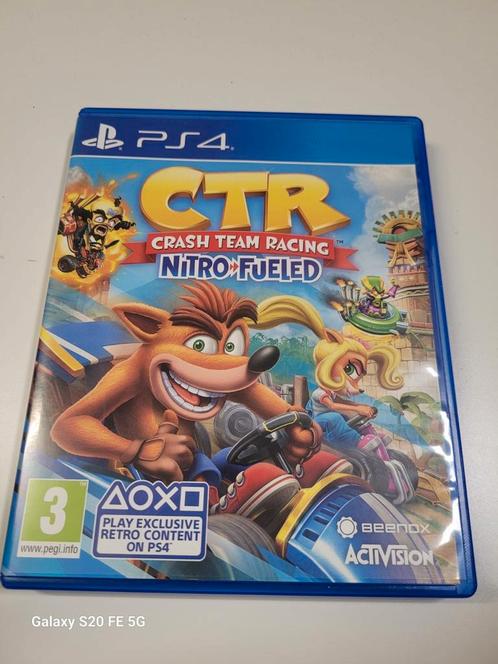 Ctr crash team racing nitro fueled, Spelcomputers en Games, Games | Sony PlayStation 4, Zo goed als nieuw, Racen en Vliegen, 3 spelers of meer