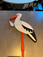 Tuinversiering: Ooievaar, Ophalen, Gebruikt