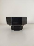 Achthoekige sunday ijscoupes zwart glas Octime arcoroc, Ophalen, Glas of Glazen, Overige stijlen, Glas