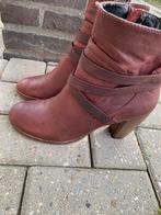 Prachtige, bordeaux rode laarsjes, echt leer. SPM maat 40, Ophalen, Zo goed als nieuw, Rood