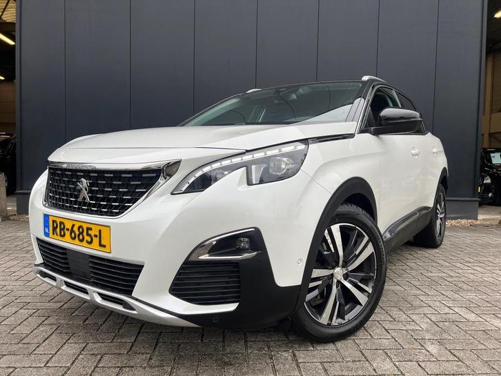 Peugeot 3008 1.6I '17 Aut/Leer/Navi/18'Lmv/VrtDash/ZrMooi, Auto's, Peugeot, Bedrijf, Te koop, ABS, Achteruitrijcamera, Adaptive Cruise Control