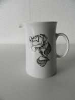 Mosa melkkannetje roos 3 poortjes, Antiek en Kunst, Antiek | Servies los, Ophalen
