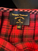 Vivienne Westwood Anglomania schots rokje pirate 90s, Knielengte, Gedragen, Rood, Ophalen