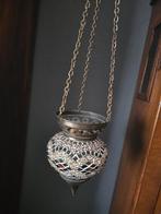 Hanglantaarn met mozaïek.  20 cm hoog x 13 cm breed., Ophalen of Verzenden
