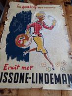 Affiche, Eruit met Lissone-Lindeman., Ophalen of Verzenden, A1 t/m A3, Reclame, Rechthoekig Staand