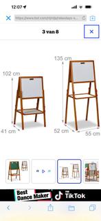 Schoolbord verstelbaar, Ophalen, Zo goed als nieuw, Krijtbord