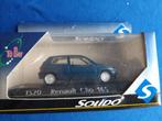 Renault Clio 16S ( 16V) Alpine-blauw 1:43 Solido = NIEUW, Nieuw, Solido, Ophalen of Verzenden, Auto