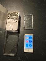 iPod Nano 7e Gen - Goud, Nieuwe Oortjes + Hoes, Audio, Tv en Foto, Mp3-spelers | Apple iPod, Overige kleuren, Ophalen of Verzenden