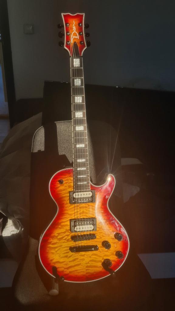 Dean Thoroughbred, Muziek en Instrumenten, Snaarinstrumenten | Gitaren | Elektrisch, Zo goed als nieuw, Solid body, Overige merken