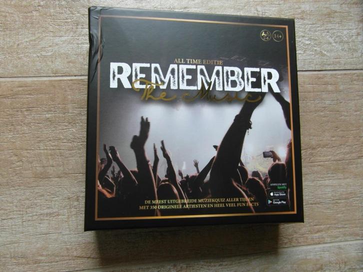 Spel: “Remember the music”   Nieuw, Hobby en Vrije tijd, Gezelschapsspellen | Bordspellen, Nieuw, Een of twee spelers, Drie of vier spelers
