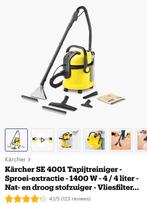 Kärcher SE 4001 Tapijtreiniger, Ophalen, Zo goed als nieuw