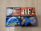 Nieuwe casettebandjes geseald 5 stuks, Cd's en Dvd's, Cassettebandjes, 2 t/m 25 bandjes, Overige genres, Ophalen of Verzenden