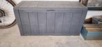 kussenbox kleur antraciet, Tuin en Terras, Bergingen en Tuinkasten, Ophalen, Gebruikt, Kunststof, Overige typen