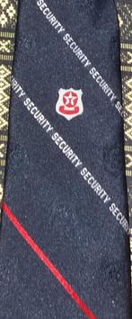 Texaco Security stropdas blauw, Ophalen of Verzenden, Nieuw, Gebruiksvoorwerp
