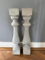 Betonnen pilaren, Huis en Inrichting, Woonaccessoires | Kandelaars en Kaarsen, Ophalen, Zo goed als nieuw, 50 tot 75 cm