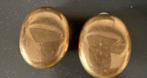 Oorbellen clips goud kleur, Nieuw, Ophalen of Verzenden, Knopjes of Stekers, Goud