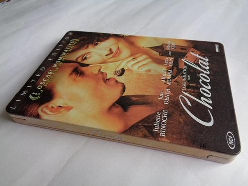 Chocolat (Limited Steelbook Editie) Johnny Depp, Cd's en Dvd's, Dvd's | Drama, Zo goed als nieuw, Drama, Vanaf 12 jaar, Ophalen of Verzenden