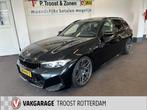 BMW 3 Serie Touring 318i M Sport | Panoramadak | Fabrieksgar, Gebruikt, Zwart, Leder, 3-Serie