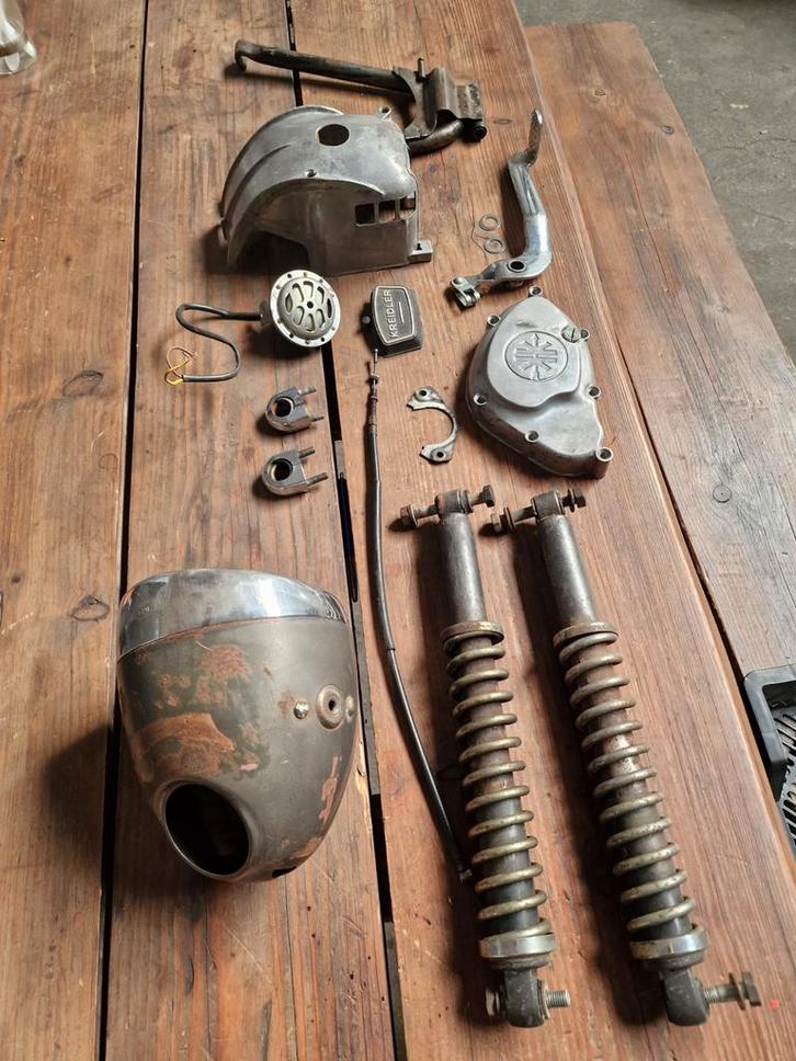 Kreidler TM (5 bak, 5.3pk) Restant onderdelen vanaf 1973, Fietsen en Brommers, Brommeronderdelen | Kreidler, Gebruikt, Overige typen