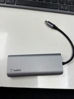 Belkin USB-C Hub - Zo goed als nieuw!, Computers en Software, Dockingstations, Ophalen of Verzenden, Zo goed als nieuw, USB-hub