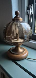 Vintage Duits lampje druppel glas jaren 70, Ophalen of Verzenden, Gebruikt, Glas, Vintage