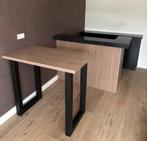 Statafel Steel - Mid Brown, Ophalen of Verzenden, Nieuw