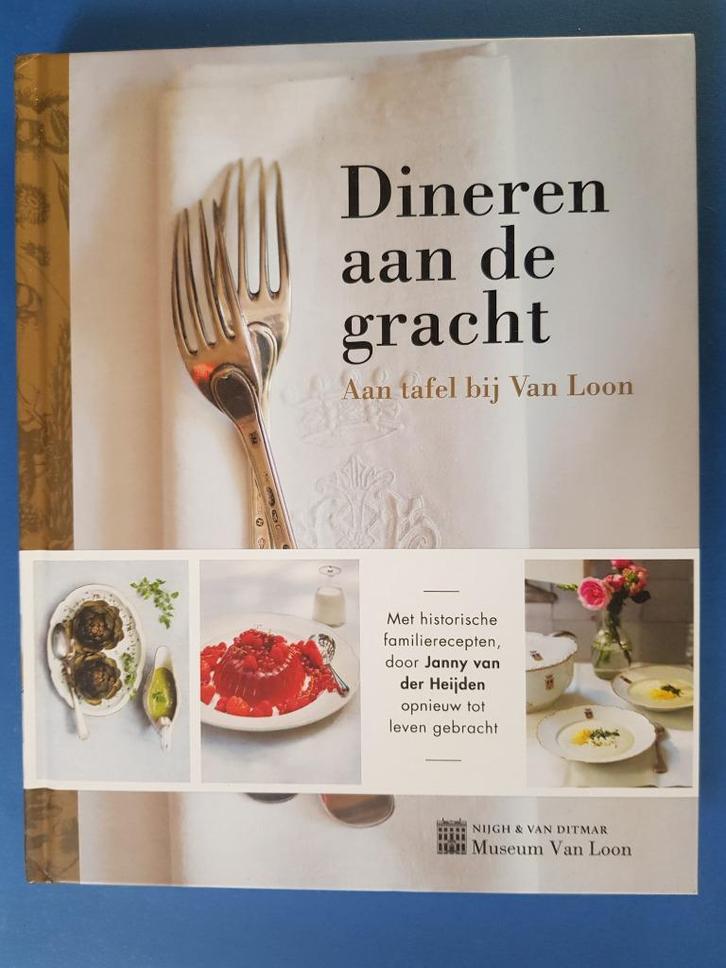 Dineren aan de gracht -  Janny van der Heijden, Boeken, Kookboeken, Zo goed als nieuw, Nederland en België, Verzenden