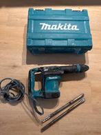 Makita HM0871C SDS-Max Breekhamer met Koffer en Beitels, Ophalen of Verzenden, Gebruikt, 600 watt of meer, Boor- en/of Breekhamer